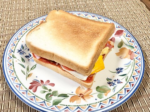 簡単☆キューバサンド風